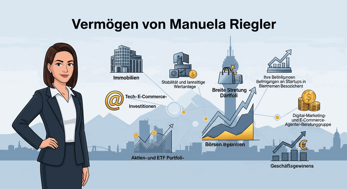 Vermögen & Gehalt von Manuela Riegler