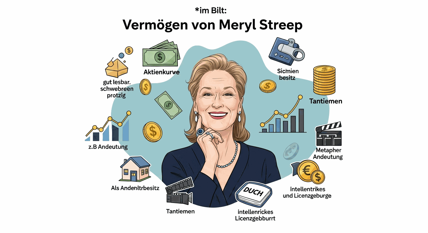 Vermögen & Gehalt von Meryl Streep