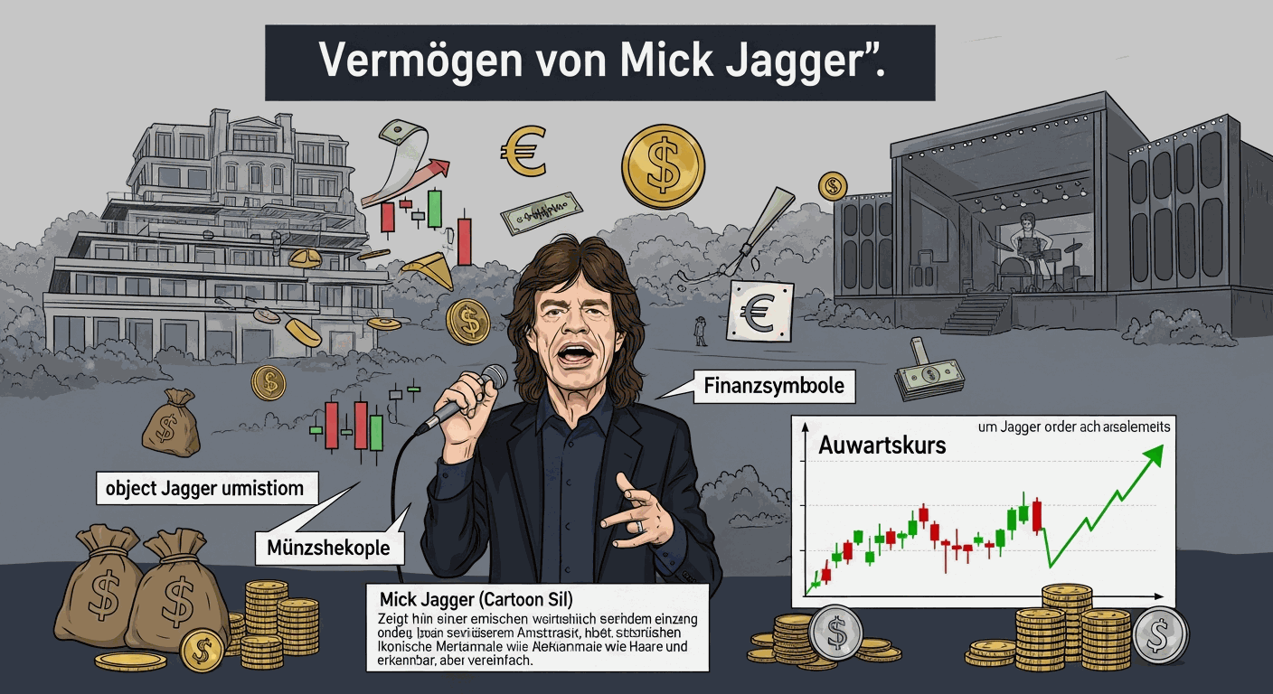 Vermögen & Gehalt von Mick Jagger