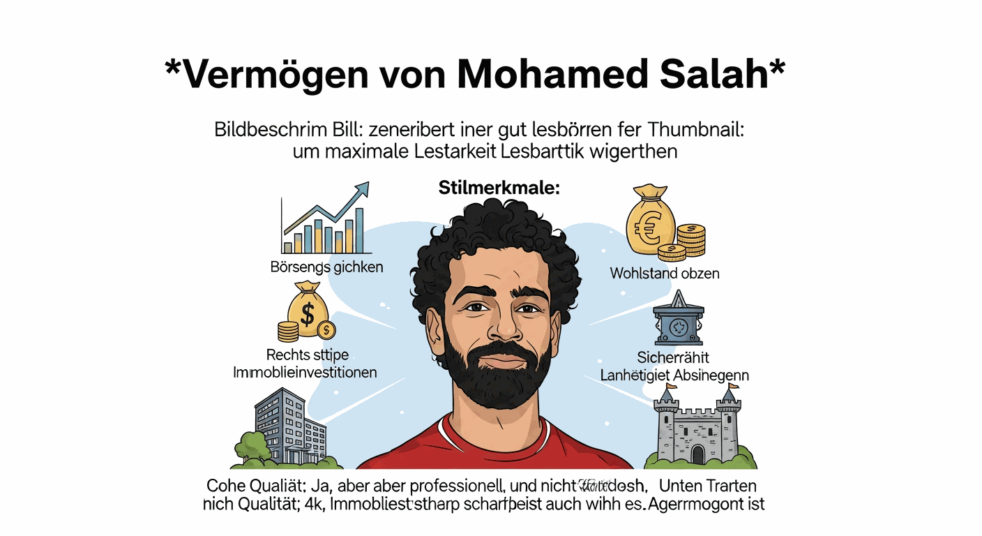 Vermögen & Gehalt von Mohamed Salah