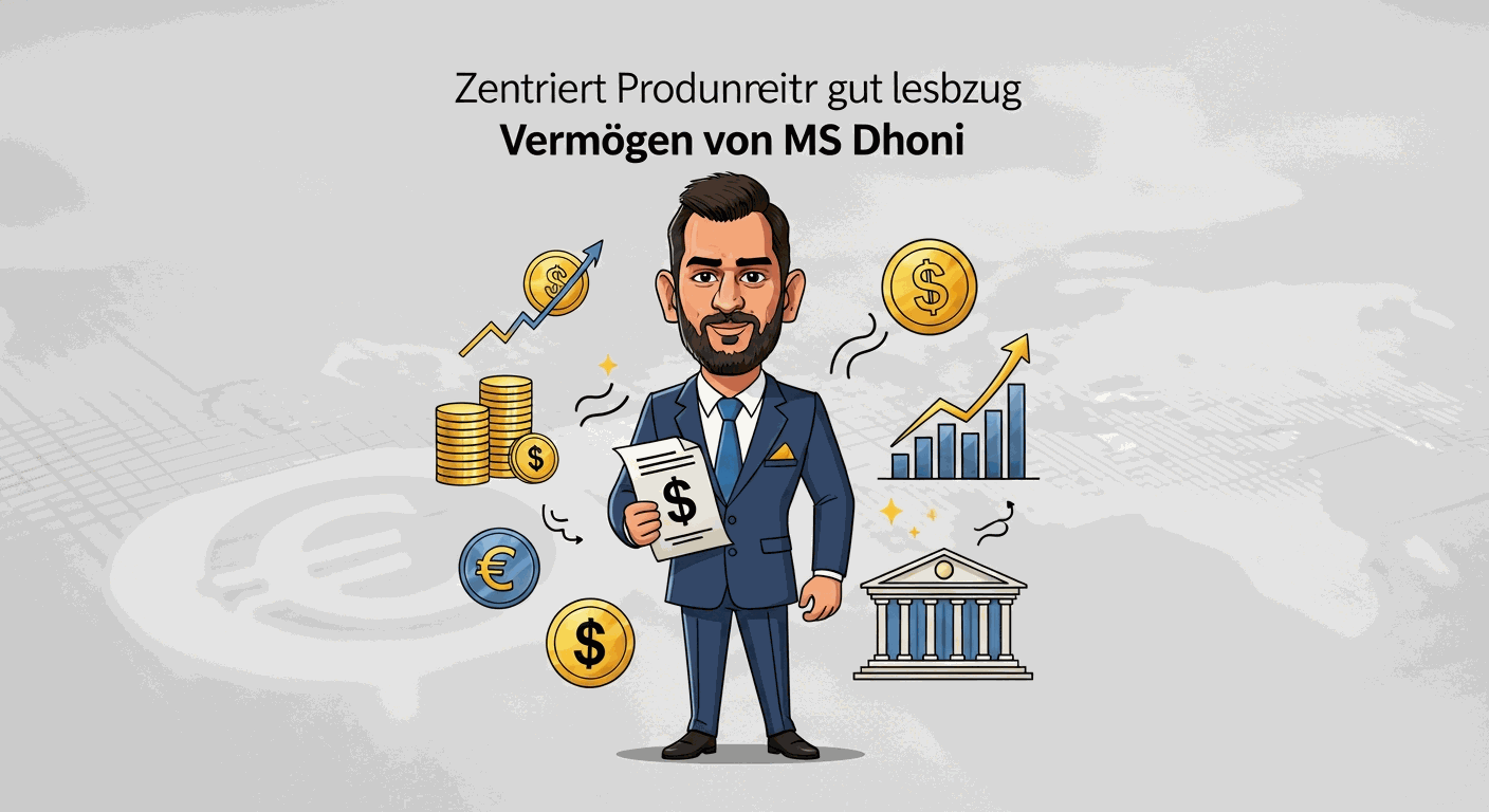 Vermögen & Gehalt von MS Dhoni