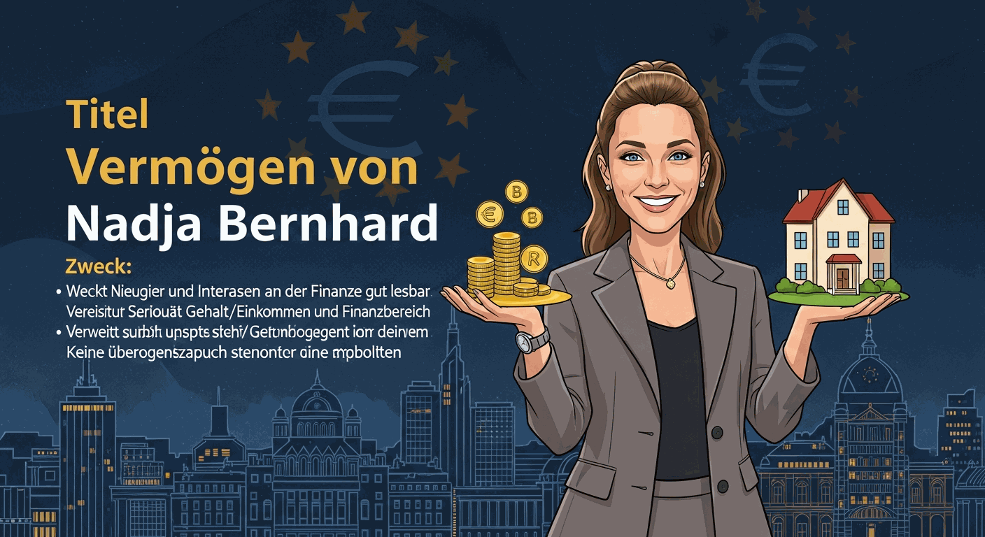 Vermögen & Gehalt von Nadja Bernhard