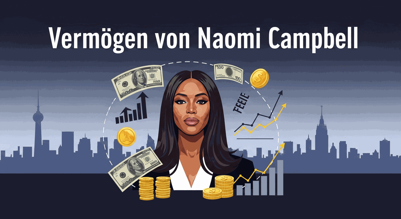 Vermögen & Gehalt von Naomi Campbell