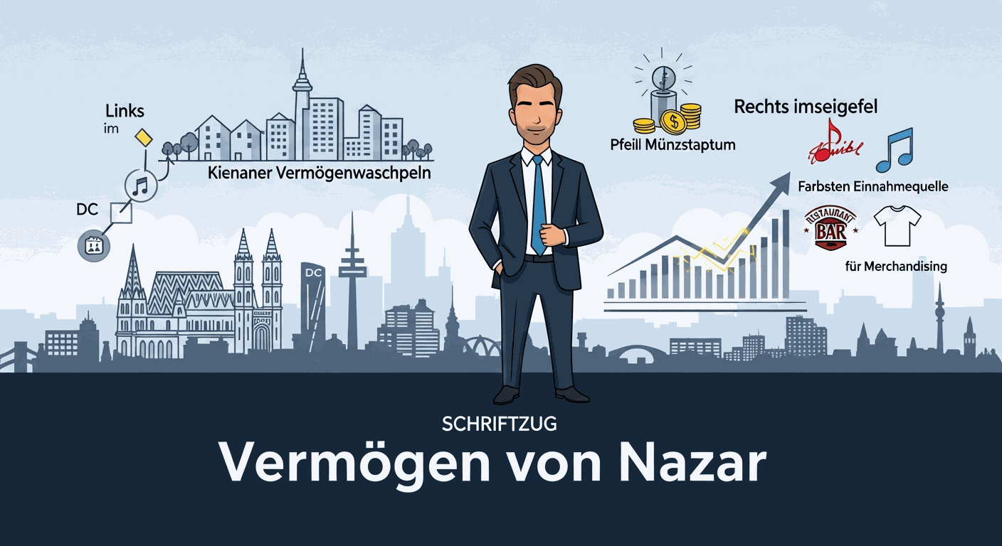 Vermögen & Gehalt von Nazar