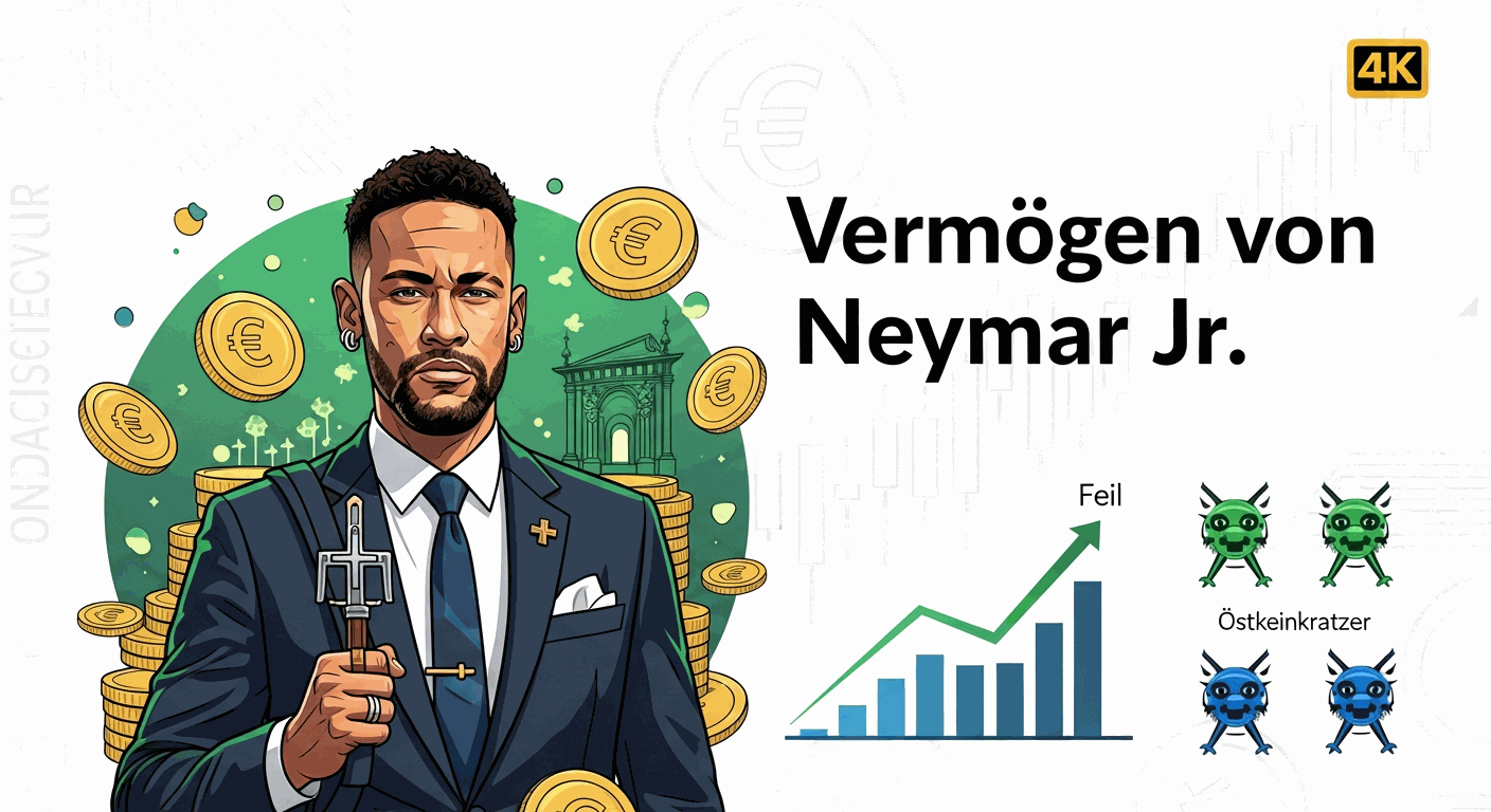 Vermögen & Gehalt von Neymar Jr.