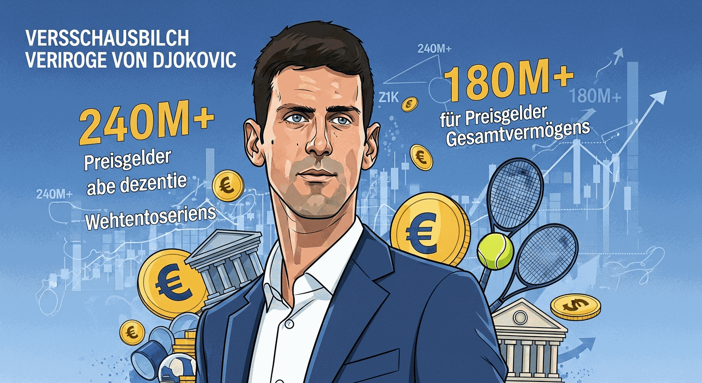 Vermögen & Gehalt von Novak Djokovic