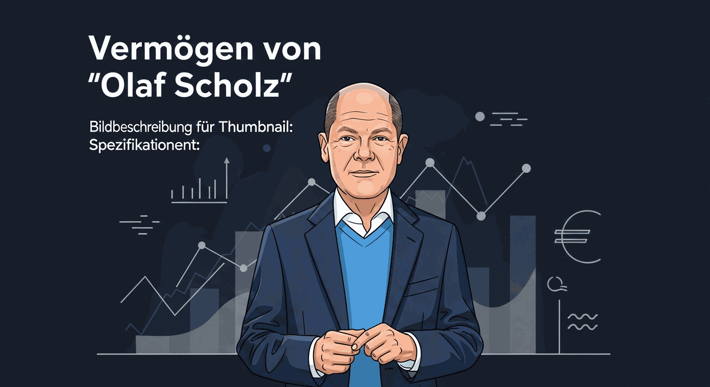 Vermögen & Gehalt von Olaf Scholz