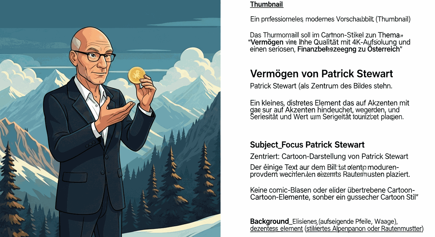 Vermögen & Gehalt von Patrick Stewart