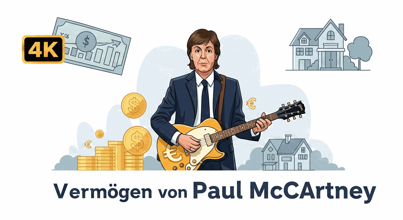 Vermögen & Gehalt von Paul McCartney