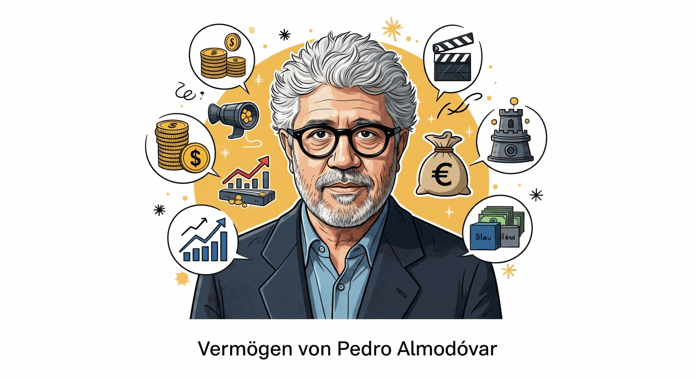 Vermögen & Gehalt von Pedro Almodóvar