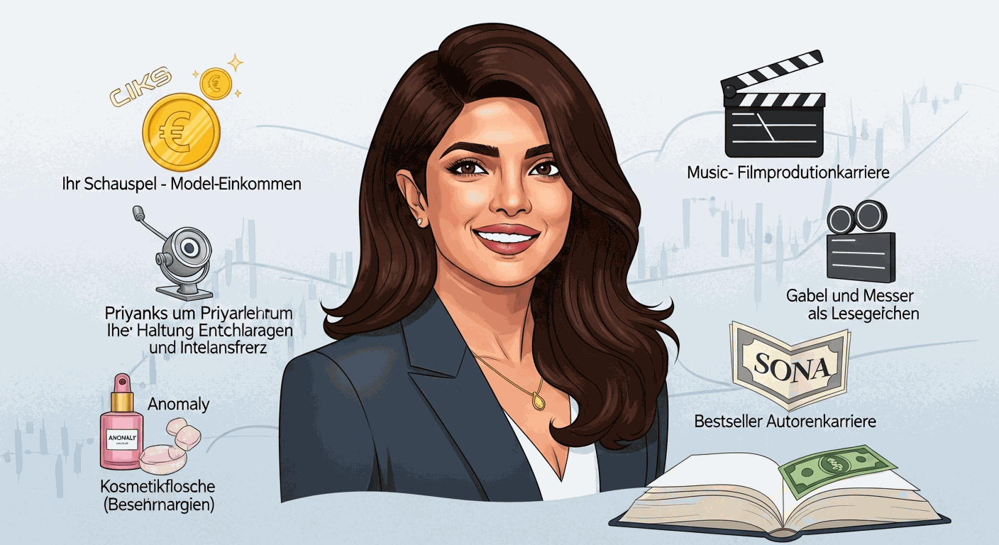 Vermögen & Gehalt von Priyanka Chopra