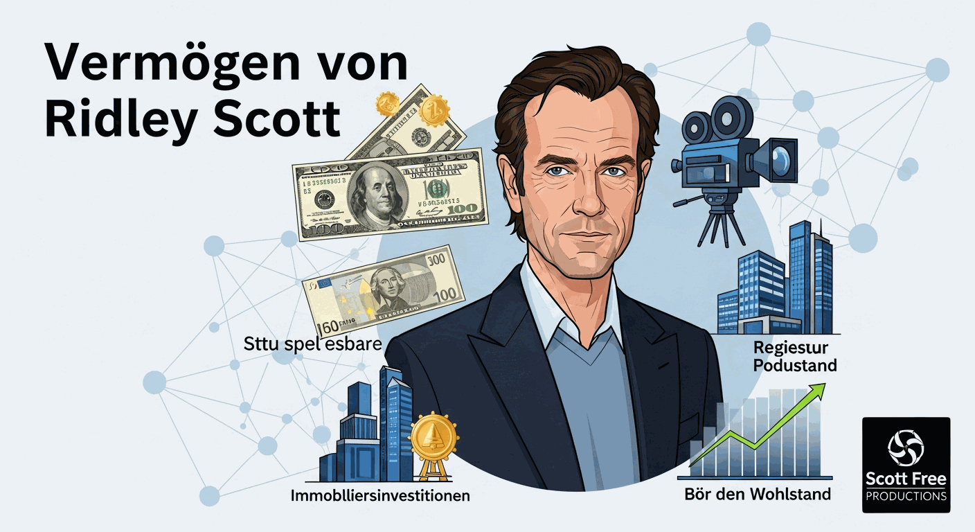 Vermögen & Gehalt von Ridley Scott
