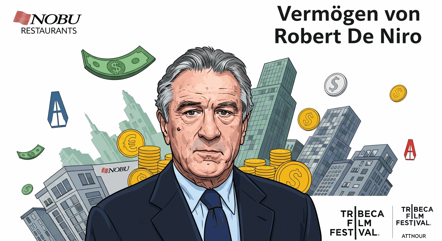 Vermögen & Gehalt von Robert De Niro