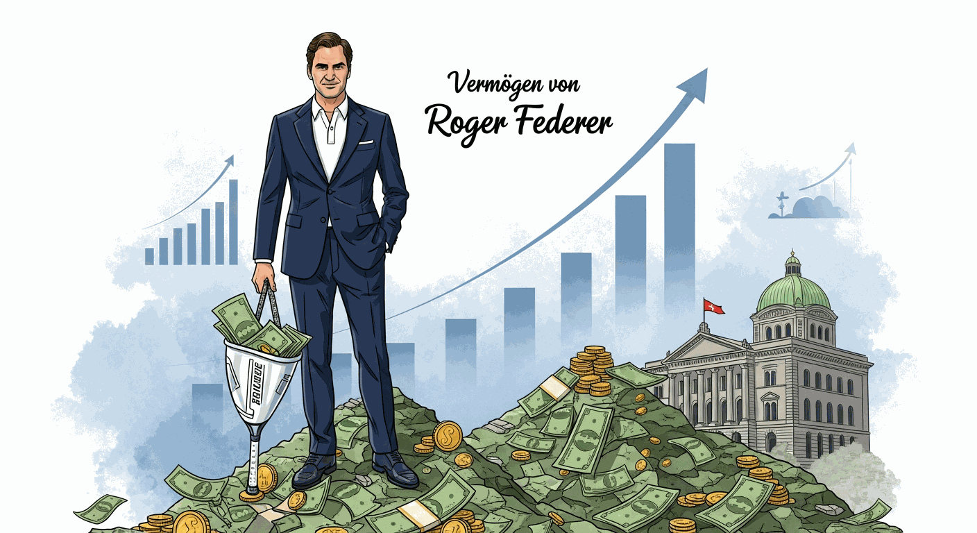 Vermögen & Gehalt von Roger Federer