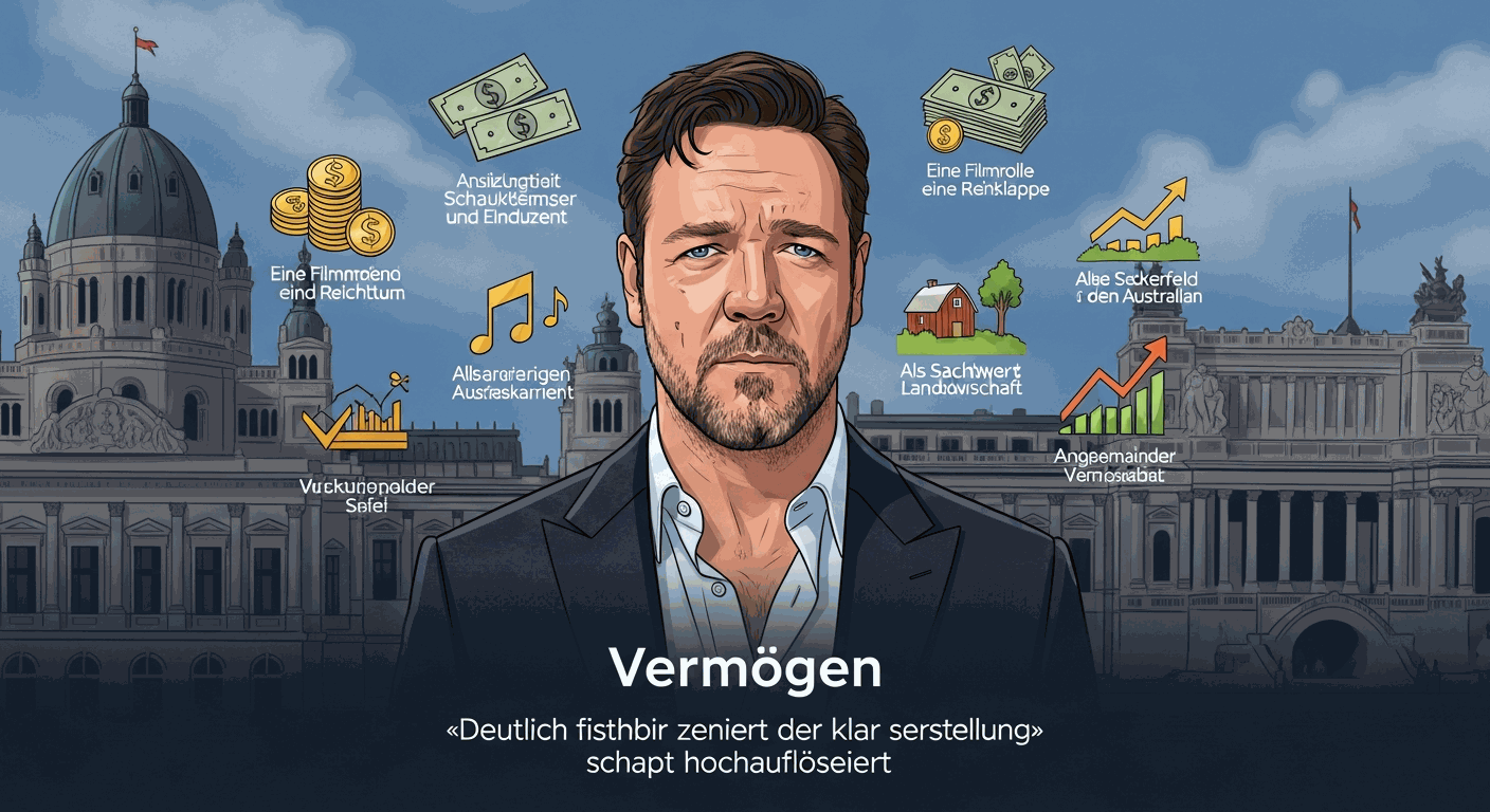 Vermögen & Gehalt von Russell Crowe