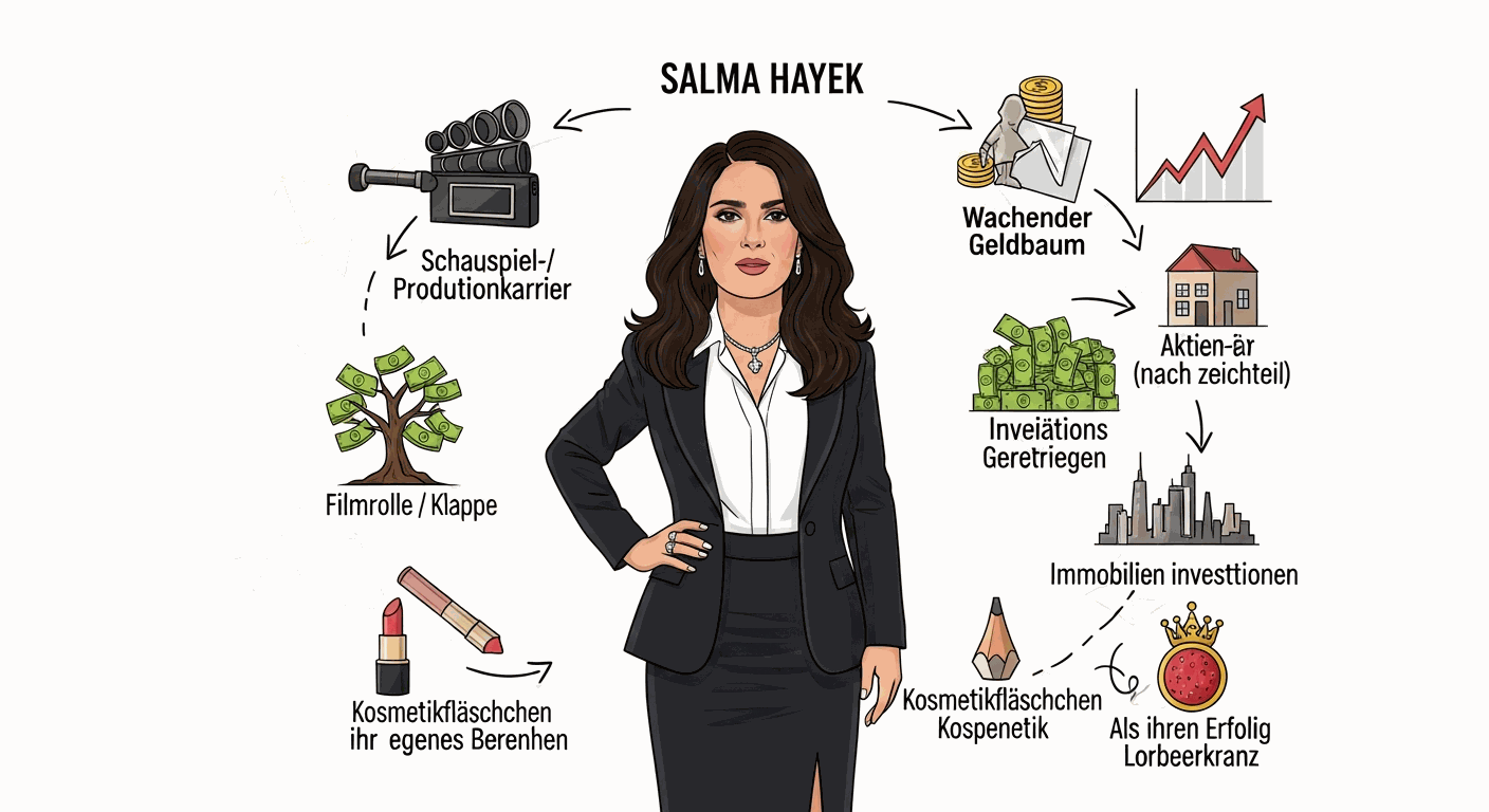 Vermögen & Gehalt von Salma Hayek