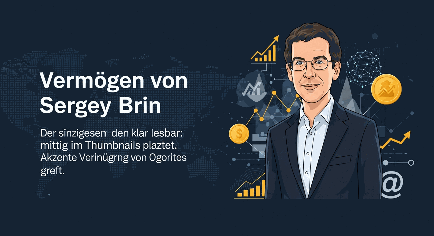 Vermögen & Gehalt von Sergey Brin