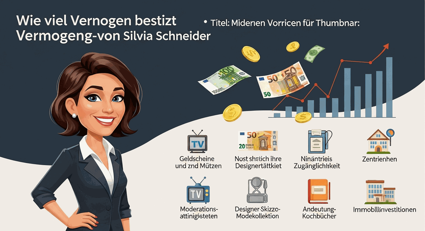 Vermögen & Gehalt von Silvia Schneider