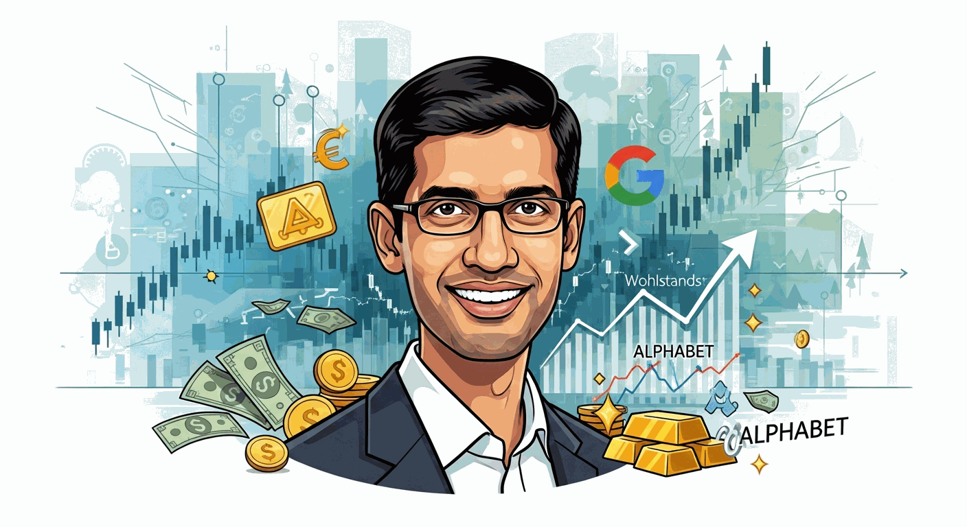 Vermögen & Gehalt von Sundar Pichai