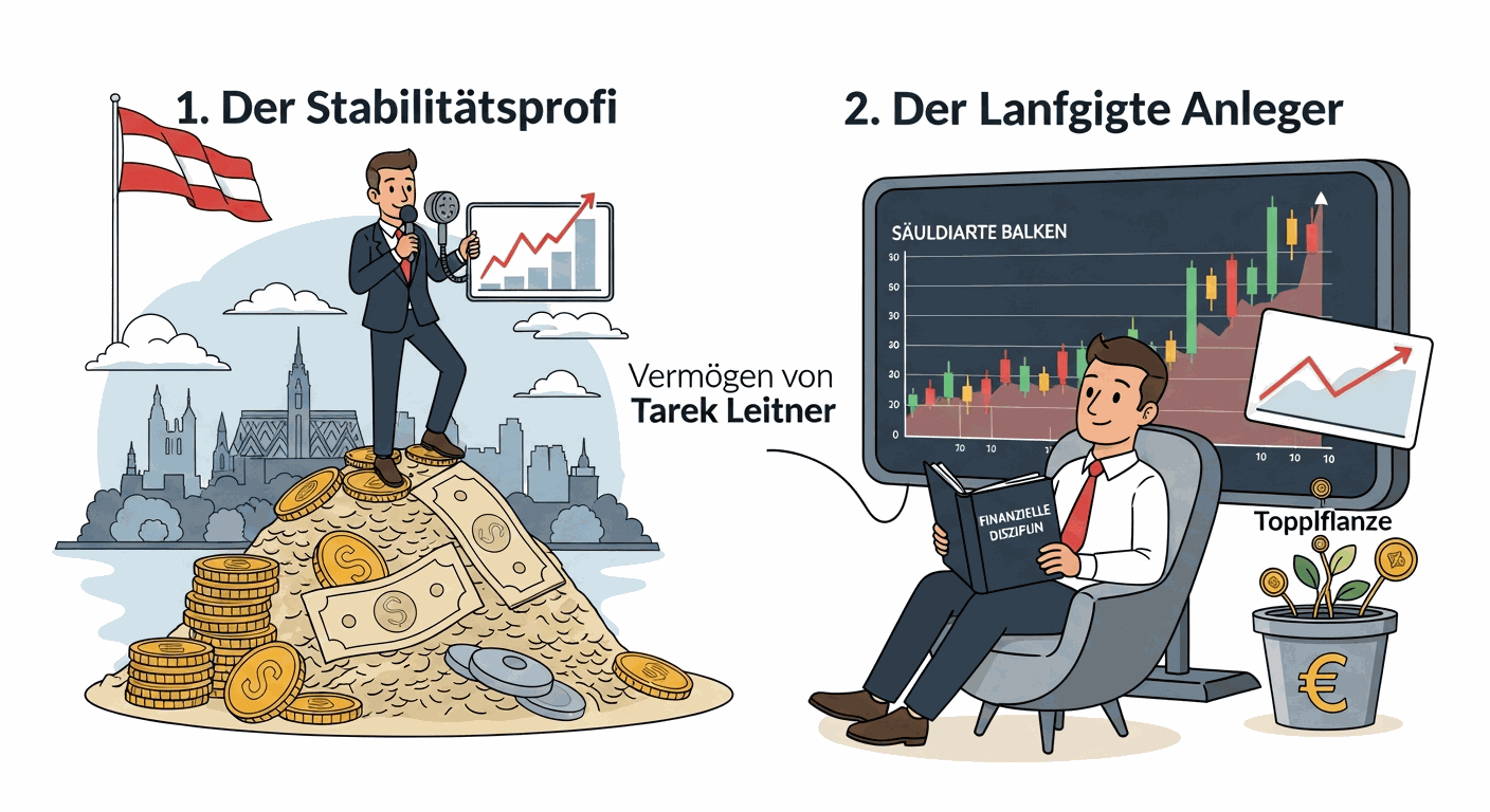 Vermögen & Gehalt von Tarek Leitner