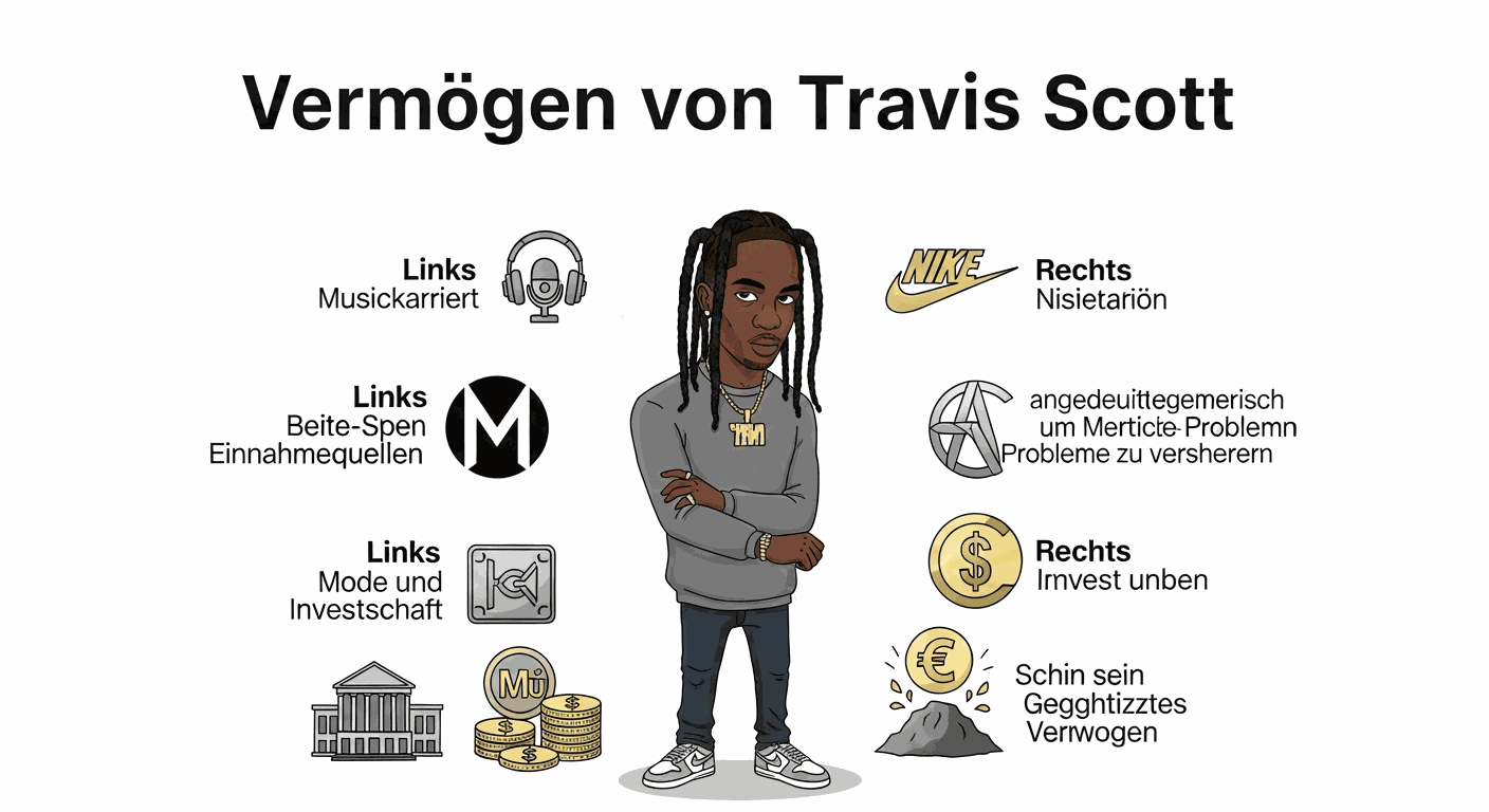 Vermögen & Gehalt von Travis Scott