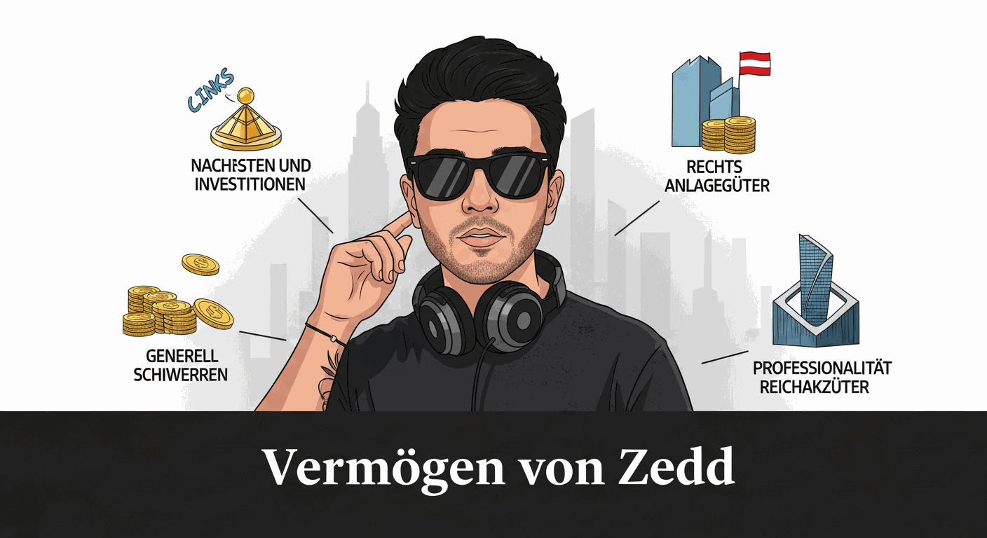 Vermögen & Gehalt von Zedd