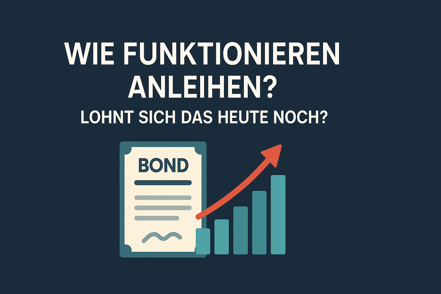 Wie funktionieren Anleihen? Lohnt sich das heute noch?