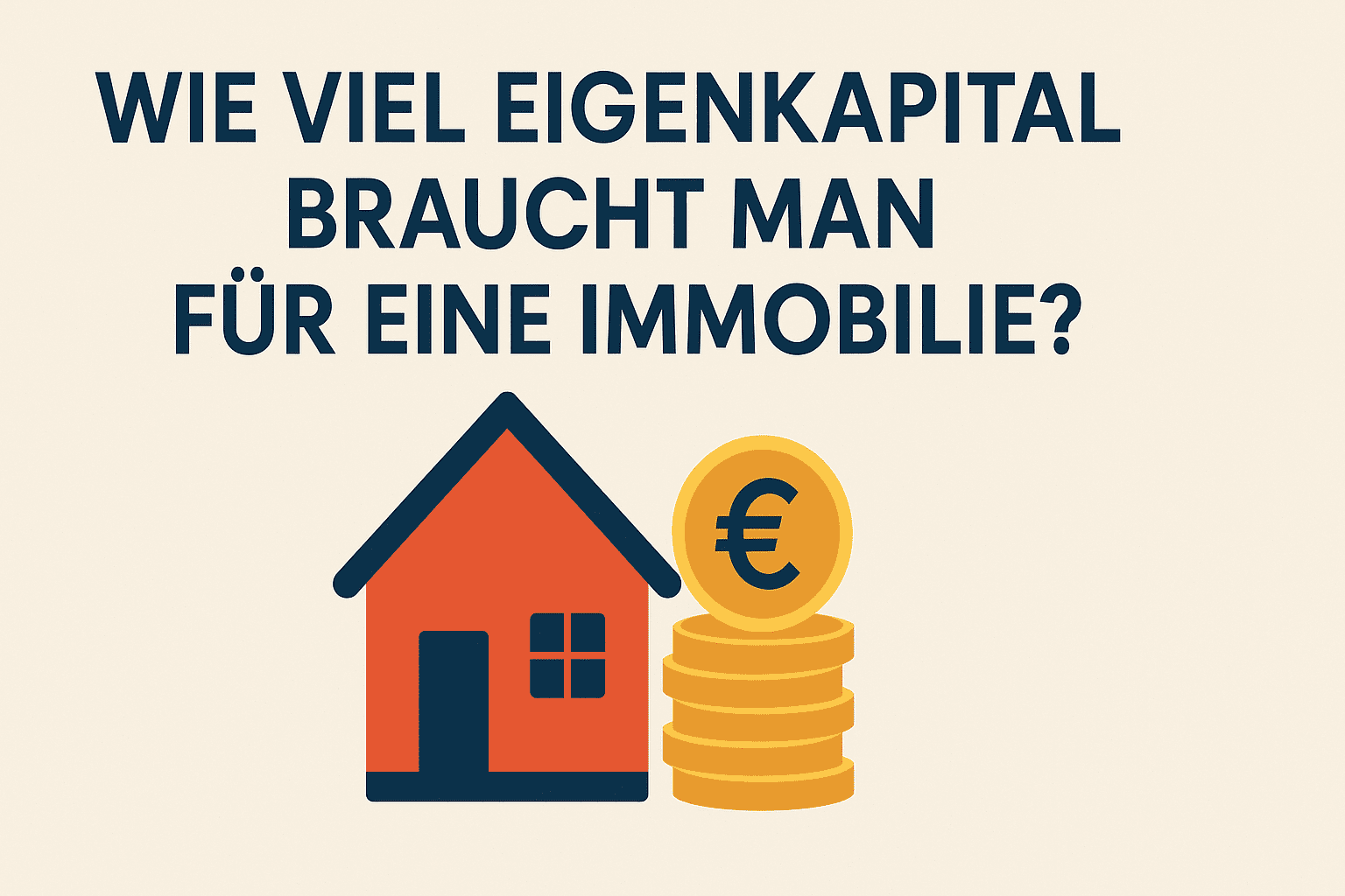 Wie viel Eigenkapital braucht man für eine Immobilie?