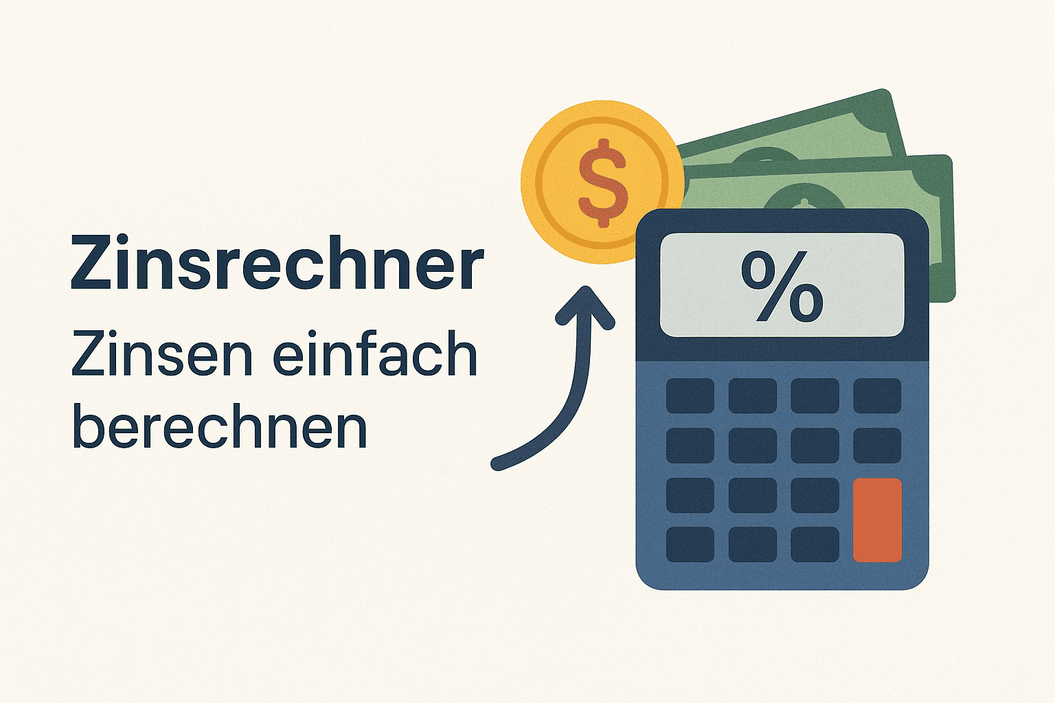 Zinsrechner: Zinsen einfach berechnen